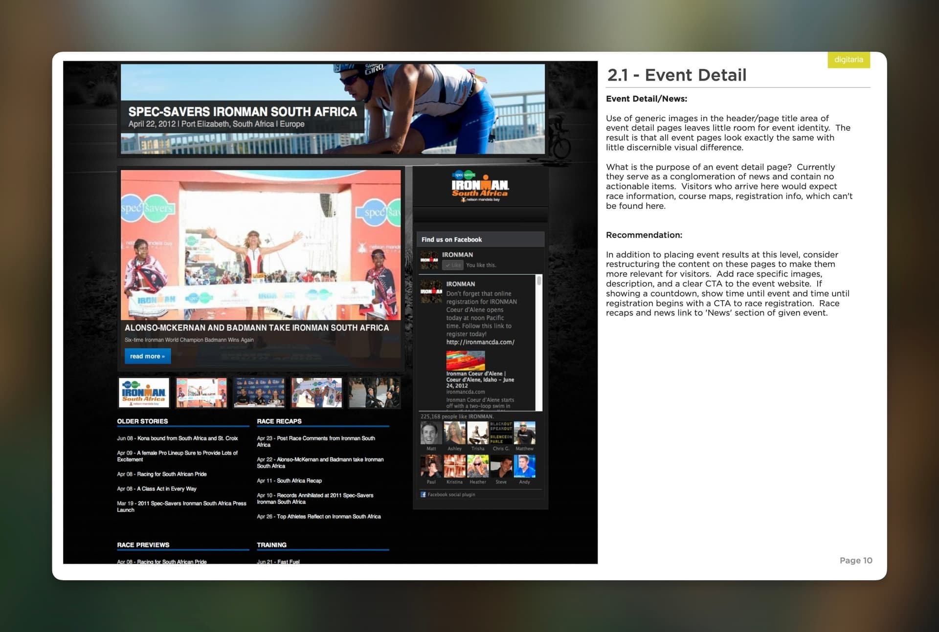 Old Balsamiq wireframes from early career