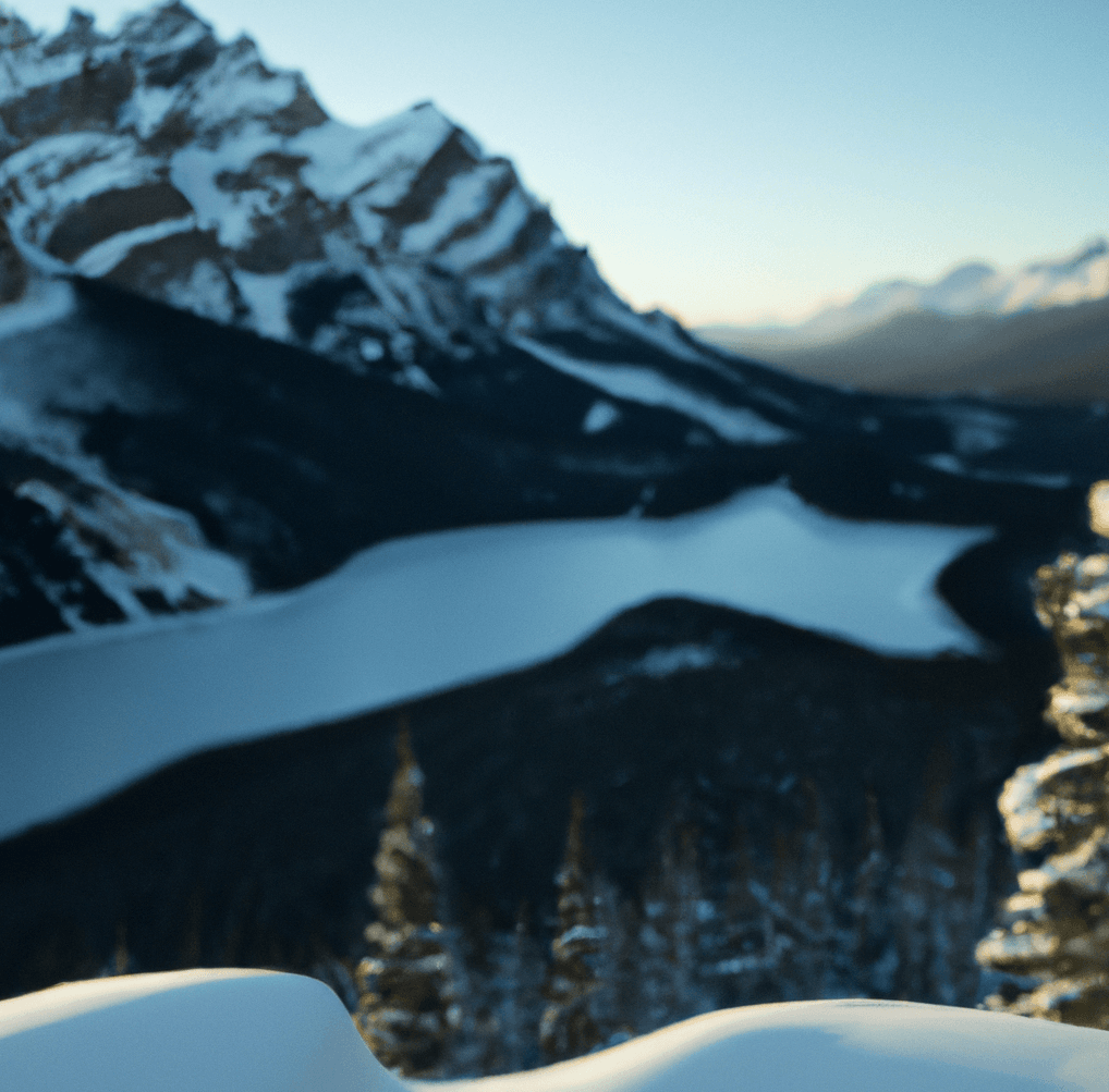 Peyto Lake - AI generated