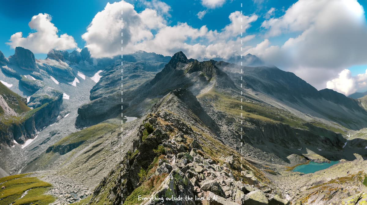 AI generated landscape